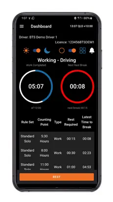 Mobile driver view